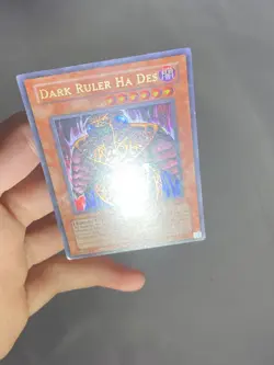 Yu-Gi-Oh! Ultra Rare Dark Ruler Ha Des Legacy of Darkness LOD-EN001 - Image 2