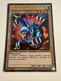 Winged Dragon, Guardian of the Fortress #1 LCYW-EN009 Yu-Gi-Oh Legendary... - Image 1