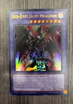Yugioh Red-Eyes Dark Dragoon #RA02-EN021 Ultra Rare 1st Edition NM - Image 1