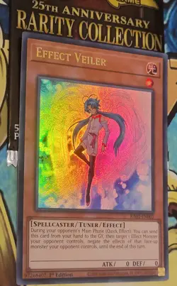 Yu-Gi-Oh Effect Veiler RA01-EN003 Ultra Rare 1st Edition NM Condition - Image 2
