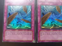 Yugioh - Dust Tornado PSV-011 Super Rare Off Centre - Playset x3 - Image 3