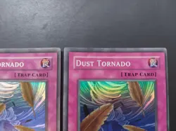 Yugioh - Dust Tornado PSV-011 Super Rare Off Centre - Playset x3 - Image 4