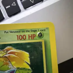 Pokemon TCG Venusaur Holo Rare Card 15/102 Base Set - Image 4