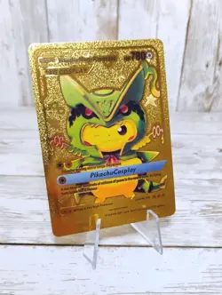 2020 Pokemon Nintendo Creature - Game Freak - Gold Foil Trading Card - Image 1