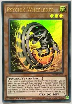 MP20-EN014 Psychic Wheeleder - Ultra Rare 1st Edition Near Mint YuGiOh Card - Image 1