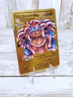 2020 Pokemon Nintendo Creature - Game Freak - Gold Foil Trading Card - Image 1