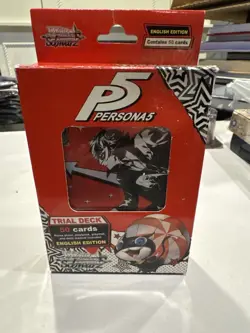 Weiss Schwarz Persona 5 Trial Deck English Edition - Factory Sealed 50 Cards - Image 1