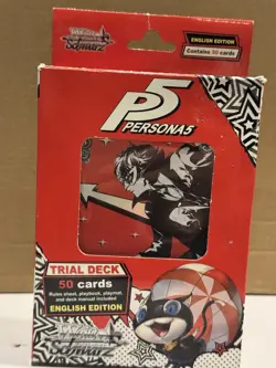 Weiss Schwarz Persona 5 Trial Deck English Edition - Factory Sealed 50 Cards - Image 2