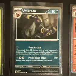 Pokemon Prismatic Evolutions Costco Mini Tins Cosmo Promo Cards (8 Cards Total) - Image 3