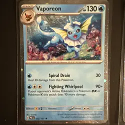 Pokemon Prismatic Evolutions Costco Mini Tins Cosmo Promo Cards (8 Cards Total) - Image 5