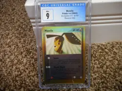 Mawile cgc 9 MINT Reverse Holo EX Sandstorm 2003 E-Reader card 9/100 psa ccg tcg - Image 1