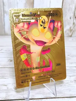 2020 Pokemon Nintendo Creature - Game Freak - Gold Foil Trading Card - Image 1