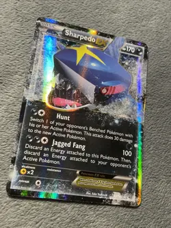 Sharpedo EX 91/160 Ultra Rare Pokemon Card 2015 Primal Clash - Image 3