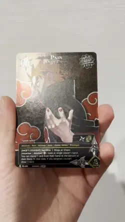Naruto CCG Pain (Deva Path) PR-085 Foil Card NM/VLP Condition - Image 2