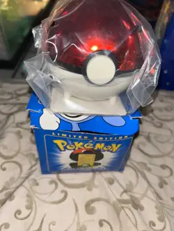 1999 Sealed Pokemon POLIWHIRL Burger King 23k Gold Plated Card Pokeball in Box - Image 3