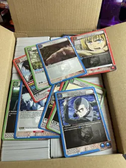 UNION ARENA BULK BASE CARDS Over 5LBS Of ATTACK ON TITIAN! Non Holos - Image 1