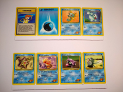 Pokemon Misty's Team - Vintage WoTC 8 Card Set - Exact Cards! - Image 1