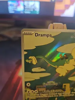Pokemon TCG Drampa Full Art Holo Card 184/162 Temporal Forces NM - Image 2