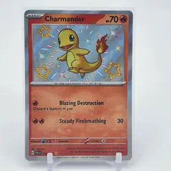 Charmander - 109/091 - Baby Shiny - Paldean Fates - Pokemon Card - NM/M - Image 1