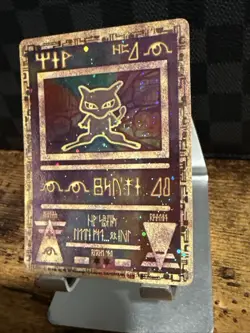 Ancient Mew Pokemon Card 2000 Movie Promo Holo Foil Authentic WOTC Vintage NM - Image 5