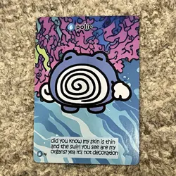 Pokiebubies V2 1st Edition Polie 96 Derpy Pokemon Fan Art Card Set 2 - Image 1