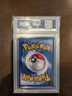 1999 Pokemon TCG Base Set Shadowless Ninetales Holo Rare Card 12/102 - PSA 6 - Image 2