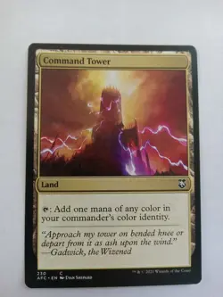 MTG Commander AFC Comand Tower #230 Forgotten Realms Magic the Gathering - Image 1