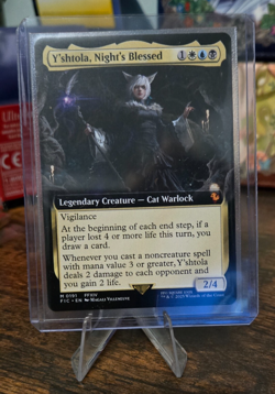 MTG - Y’shtola, Night's Blessed Extended Art - Final Fantasy - 0191 Non-Foil - Image 1