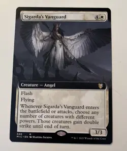 Sigarda's Vanguard Extended Art Magic The Gathering IMH Near Mint - Image 1