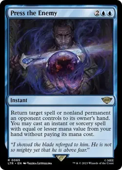 MTG - Press the Enemy - Lord of the Rings - Magic the Gathering - Image 1