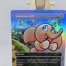 Generous Gift (2088) (Rainbow Foil) Secret Lair Drop Foil SONIC MAGIC MTG NM - Image 4