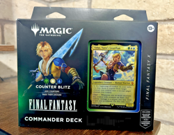 Sealed MTG Magic The Gathering Final Fantasy Commander Deck Tidus - Image 1