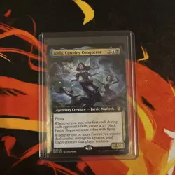 MTG / Alela, Cunning Conqueror / WOC / #34 / (Extended Art) / Mythic / NM - Image 1