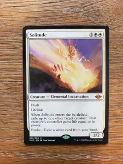MTG Solitude Modern Horizons 2 - 032/303 Regular Mythic - MINT - Image 1