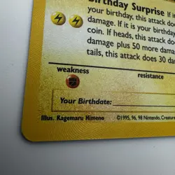 Pokemon TCG Birthday Pikachu #24 Celebrations 25th Anniversary NM/M - Image 2