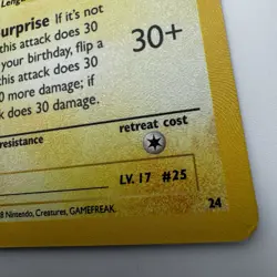 Pokemon TCG Birthday Pikachu #24 Celebrations 25th Anniversary NM/M - Image 3