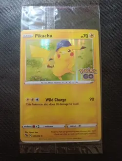 Pikachu 028/078 - Holo - Pokemon Go - Promo Pokemon Card - SEALED - Image 1