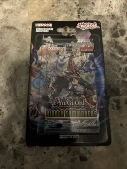 YU-GI-OH! Hidden Summoners 1st Edition English 5 card pack Konami 83717840954 - Image 1