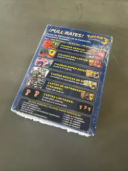 30 Packs New 2025 Peru Pokemon Blue Vol 3 Pokedex Sticker Booster Flash Editon - Image 2
