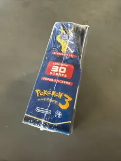 30 Packs New 2025 Peru Pokemon Blue Vol 3 Pokedex Sticker Booster Flash Editon - Image 3