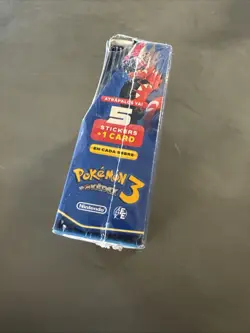 30 Packs New 2025 Peru Pokemon Blue Vol 3 Pokedex Sticker Booster Flash Editon - Image 5
