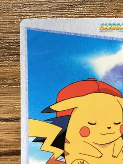 Pokemon Carddass Card 37 Ash & Pikachu Pocket Monsters Anime Collection - Image 3
