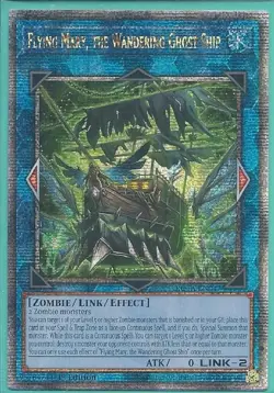 Flying Mary, the Wandering Ghost Ship Yu-Gi-Oh! ROTA-EN047 Quarter Century - Image 1