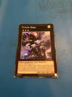 YUGIOH Secret Rare Totem Bird MP14-EN056/LTGY-EN086 - Image 1