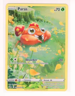 ~ESP~ SPANISH Paras GG32 Crown Zenith Pokemon Card (Z1) - Image 1