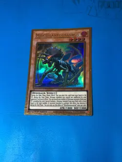 YUGIOH Gold Rare Miscellaneousaurus MAGO-EN015 1st Edition - Image 1