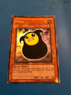 YUGIOH Ultra Rare Moja RGBT-ENPP4 PLAYED - Image 1