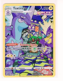 ~ESP~ SPANISH Toxtricity GG09 Crown Zenith Pokemon Card (Z1) - Image 1