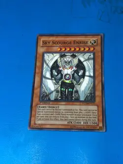 YUGIOH Super Rare Sky Scourge Enrise FOTB-EN021 1st Edition - Image 1