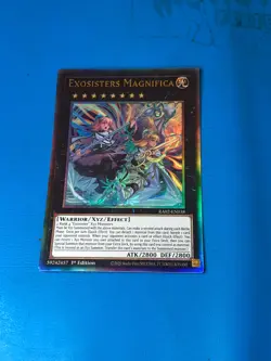 YUGIOH Collector's Rare Exosisters Magnifica RA02-EN038 1st Edition - Image 1